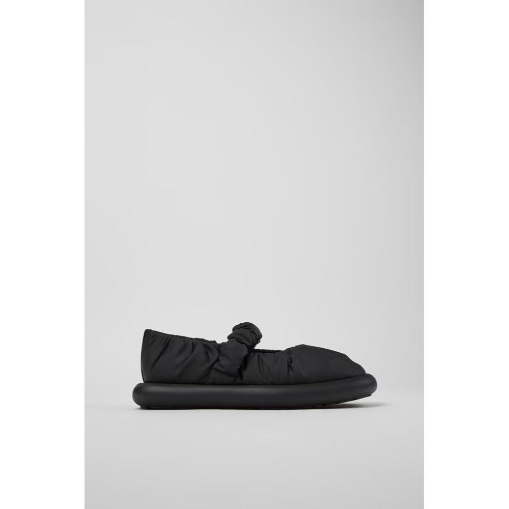 Camper Onda Women’s 7.5 Rouched /Pleated Black Mary Jane Balled Flat Shoes 38